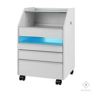 984 spintelė-vežimėlis pedikiūrui su UV sterilizatoriumi, pilkas 129113