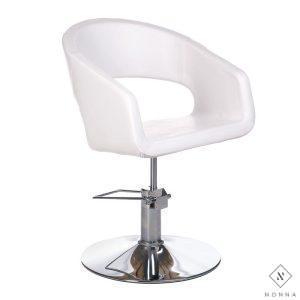 Paolo BH-8821 kirpyklos kėdė, balta