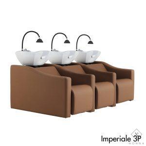 Ceriotti Imperiale 3P trivietė plautuvė kirpykloms