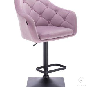 HR831KW kėdė, šviesiai violetinis veliūras