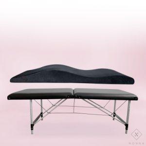 COUCOU CLOUD ANATOMINIS ČIUŽINYS  + Sulankstomas aliuminis 2-jų dalių gultas prailgintu galu 60 cm