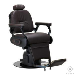 Gabbiano Duke elektrinė kėdė barberiams, ruda 149527