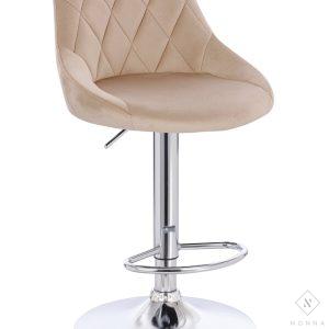HR1054W kėdė, latte spalvos veliūras