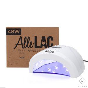 Allelac 1S Dual UV/LED 48W lempa, balta