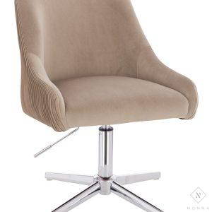 HR920cross kėdė, latte spalvos veliūras