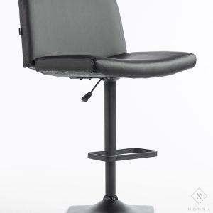 HR150kW kėdė, juoda eko oda