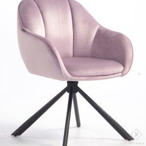 HR2055 kėdė, šviesiai violetinis veliūras